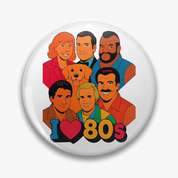 Item preview, I love 80s TV series designed and sold by Bernard1801.