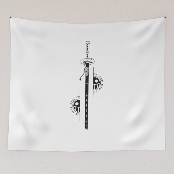 Item preview, Trafalgar D. Water Law’s Sword (Kikoku) designed and sold by BlackGrayWhite.