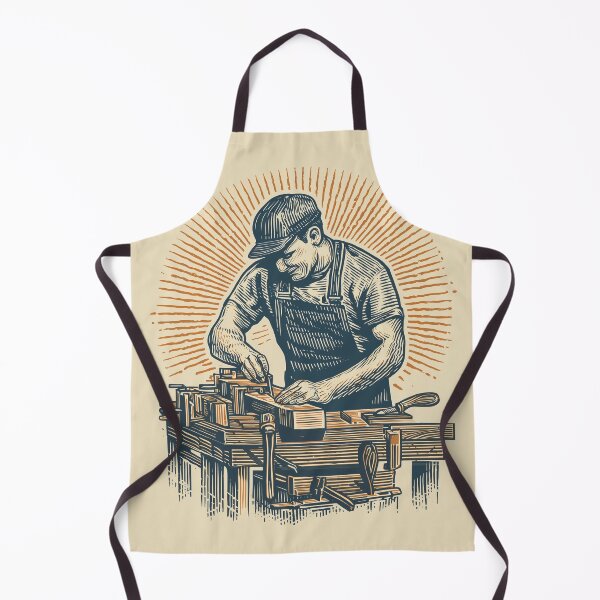 Item preview, Shop Therapy — Vintage Woodworker designed and sold by ArgentoArt.
