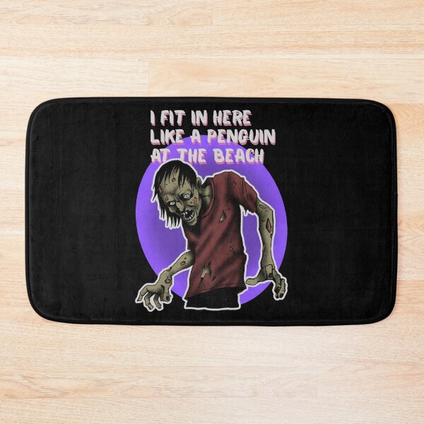Item preview, Haunting Violet Backdrop for a Red-Clad Halloween Zombie designed and sold by SplashTastic.