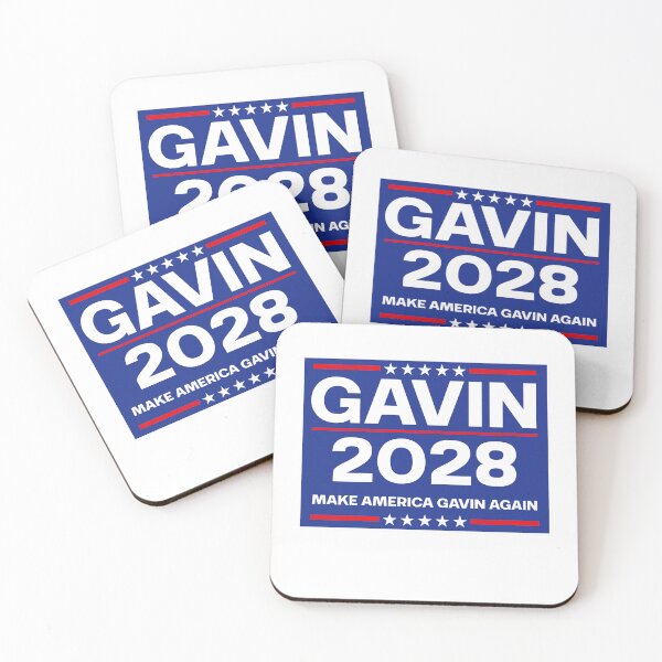 Item preview, Make America Gavin again - Election 2028 Newsom Campaign designed and sold by SkeletonsDanger.