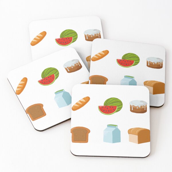 Item preview, Hand-Painted Dessert and Fruit Set designed and sold by StoryStroke.
