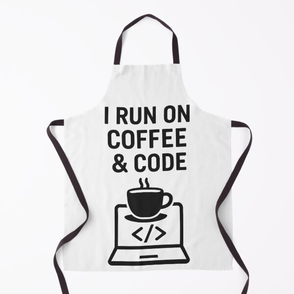 Item preview, I RUN ON COFFEE & CODE designed and sold by TheWonkyEaselCo.