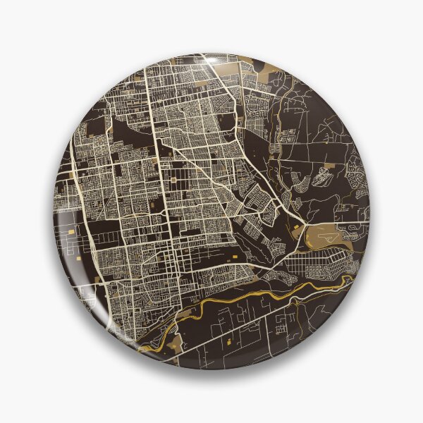 Item preview, Puente Alto City Map of Chile - Pastel designed and sold by deMAP.