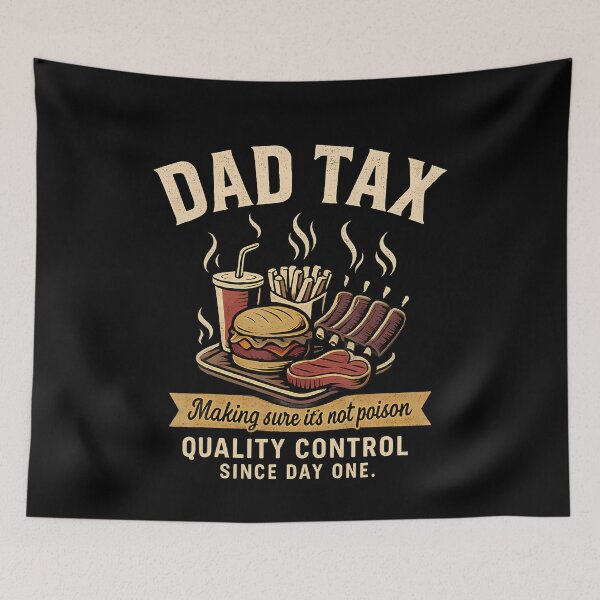 Item preview, Dad Tax Making Sure It'S Not Poison Men designed and sold by SteveAllentc.