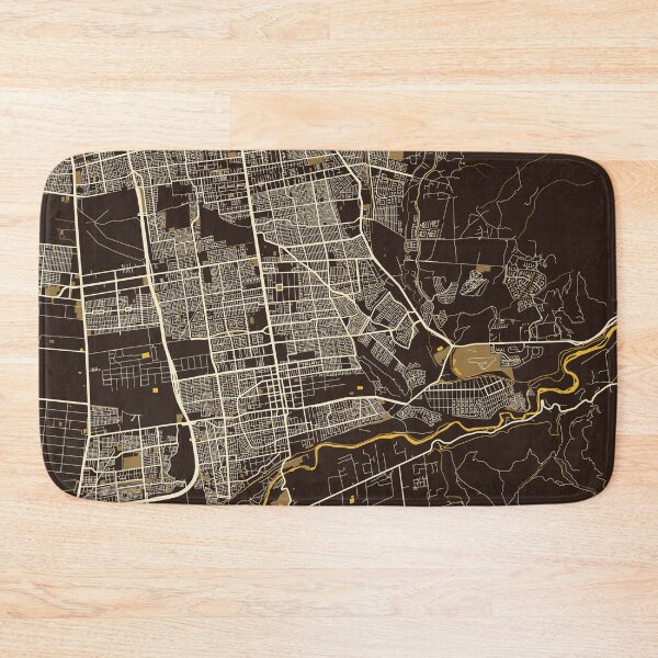 Item preview, Puente Alto City Map of Chile - Pastel designed and sold by deMAP.
