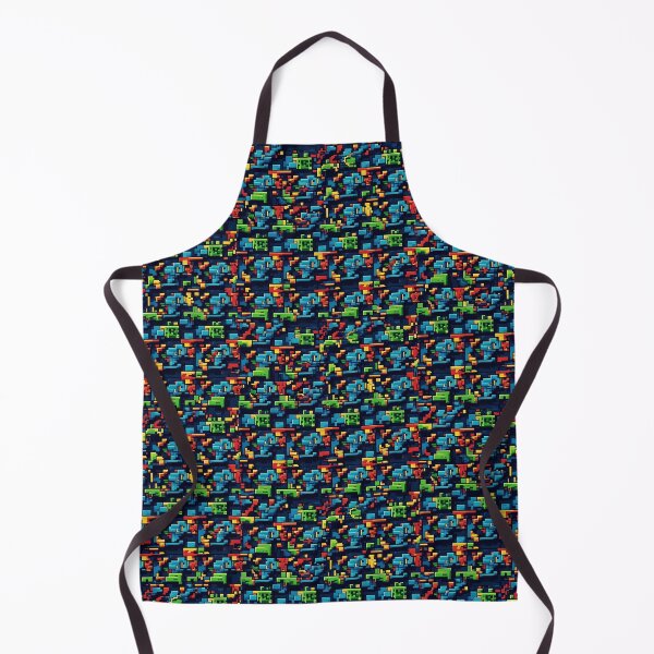 Item preview, Green Red Blue, Retro video games graphics,  Diagonal Repeated Hexagonal Pattern Textures  designed and sold by Digital-Davinci.