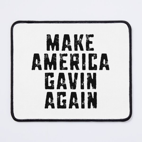 Item preview, Make America Gavin again - Funny Saying Election 2028 Newsom Future President designed and sold by SkeletonsDanger.