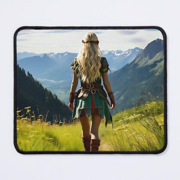Item preview, Elf Lady in the mountains designed and sold by RobynPeters1836.