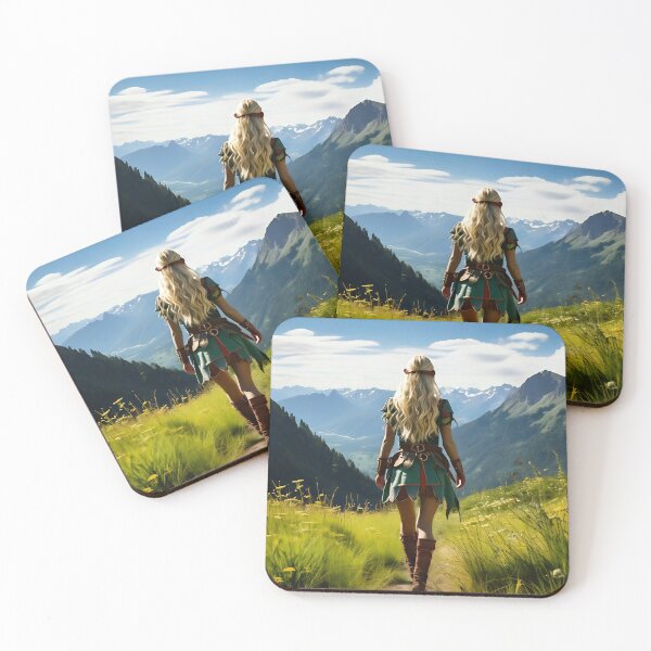 Item preview, Elf Lady in the mountains designed and sold by RobynPeters1836.