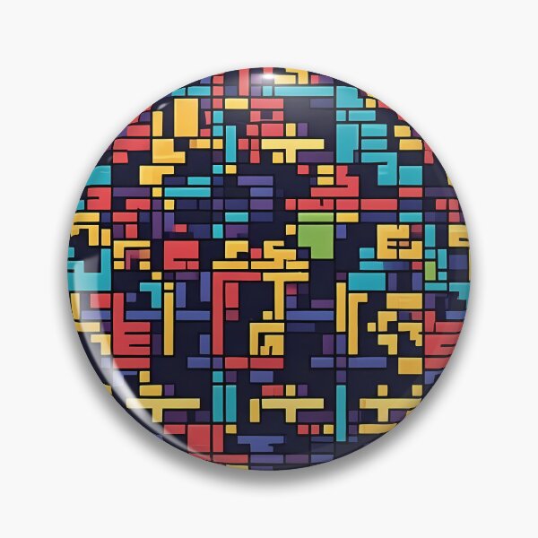 Item preview, Yellow Red Blue Green, Retro video games graphics,  Diagonal Repeated Hexagonal Pattern Textures  designed and sold by Digital-Davinci.