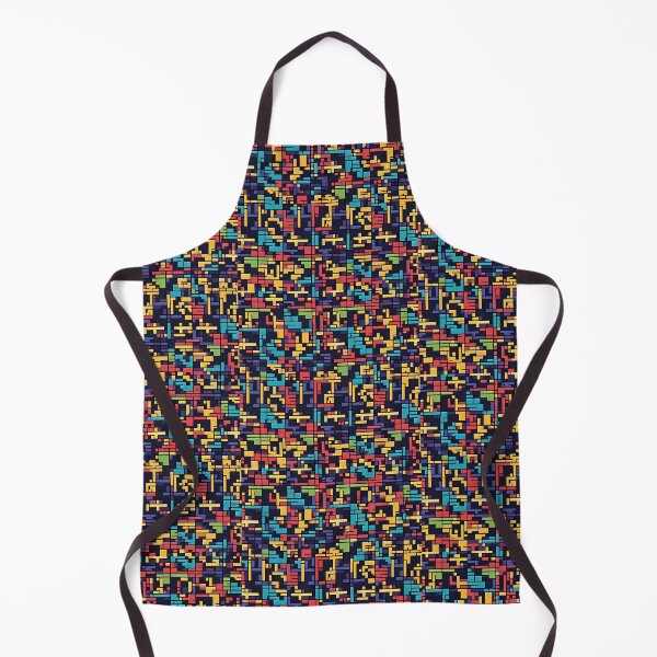 Item preview, Yellow Red Blue Green, Retro video games graphics,  Diagonal Repeated Hexagonal Pattern Textures  designed and sold by Digital-Davinci.