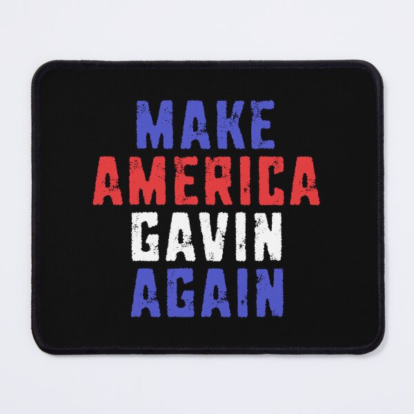 Item preview, Make America Gavin again - Funny Election 2028 Newsom Future politics designed and sold by SkeletonsDanger.