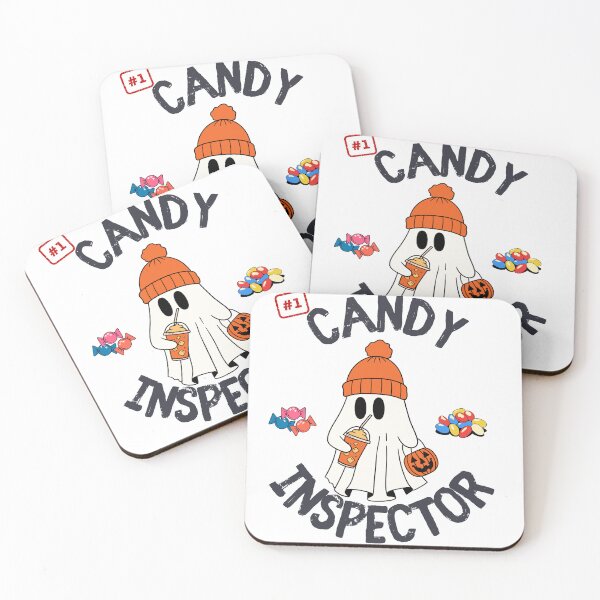 Item preview, Official candy inspector Halloween style designed and sold by Vivid Mischief.