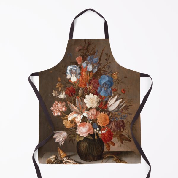 Item preview, Still Life with Flowers Dutch Golden Age - Balthasar van der Ast Oil Painting 1625 designed and sold by Under-TheTable.