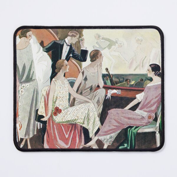 Item preview, Opera-Comique Theatre Fashion Illustration 1924 - Art-Gout-Beaute Molyneux Beer Premet designed and sold by Under-TheTable.