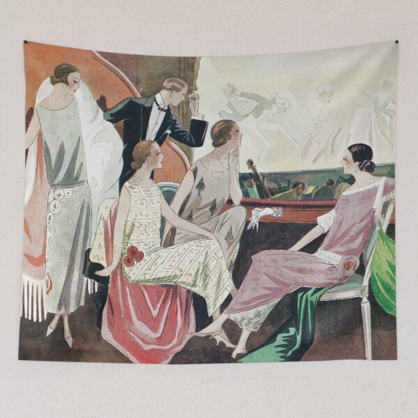 Item preview, Opera-Comique Theatre Fashion Illustration 1924 - Art-Gout-Beaute Molyneux Beer Premet designed and sold by Under-TheTable.