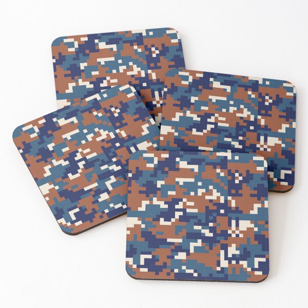 Item preview, Pixel soldier colors seamless pattern  designed and sold by Sunakokookkook.