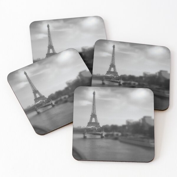 Item preview, Eiffel Tower Paris Black and White Photography designed and sold by RastislavS.