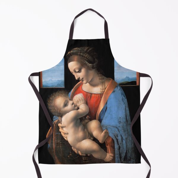 Item preview, Madonna Litta Leonardo da Vinci Renaissance Painting - Virgin Mary Christ Child 1490 designed and sold by Under-TheTable.