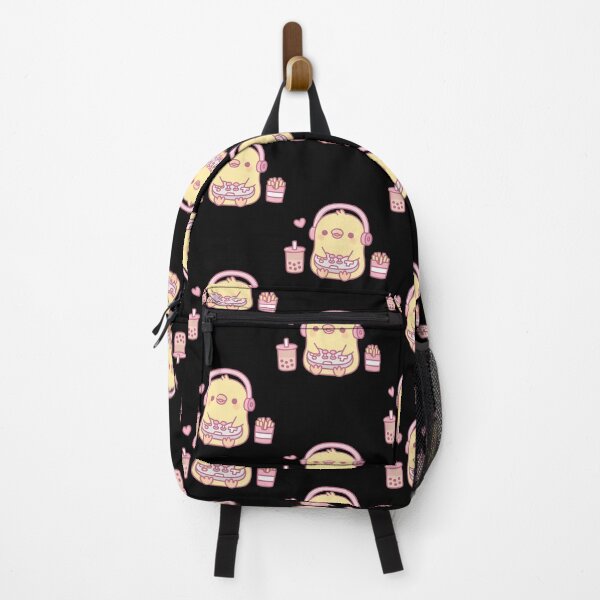 Item preview, Cute Gamer Chick Loves Video Games, Boba & Fries Fun! designed and sold by SylviaWilliam.