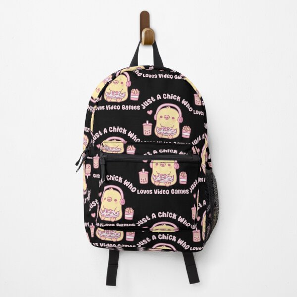 Item preview, Cute Gamer Chick: Just A Chick Who Loves Video Games designed and sold by SylviaWilliam.