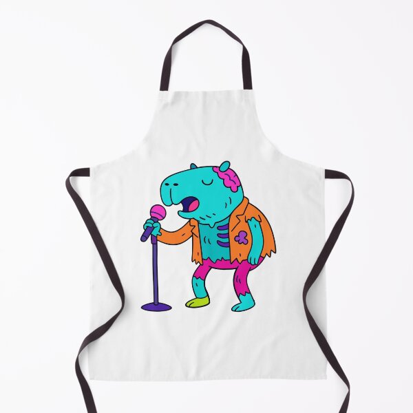 Item preview, Zombie Capybara Singer designed and sold by RHADMAS.