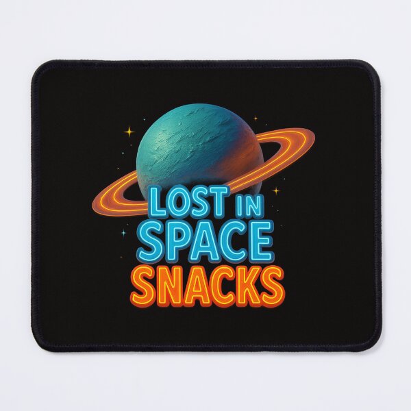 Item preview, Lost in Space Snacks – Retro Neon Planet 3D Design designed and sold by Tadeusz1.