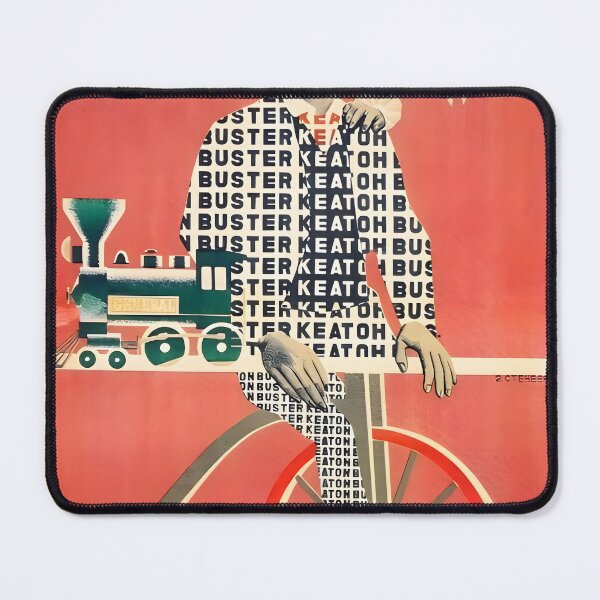 Item preview, Buster Keaton “The General” Poster – Soviet Constructivist Art designed and sold by StuckOn-Detroit.