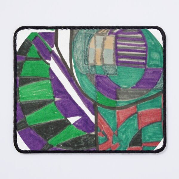 Item preview, geometric 4 round abstract design designed and sold by SmashingDeals.