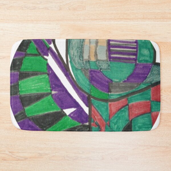 Item preview, geometric 4 round abstract design designed and sold by SmashingDeals.