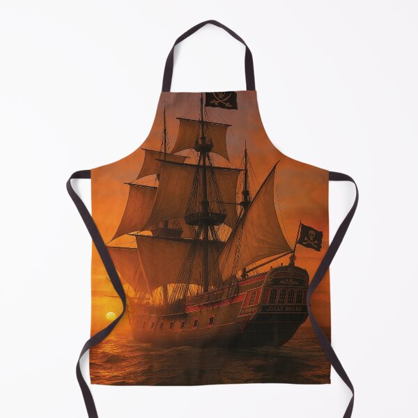 Item preview, Pirate ship Jolly Roger designed and sold by Mauswohn.