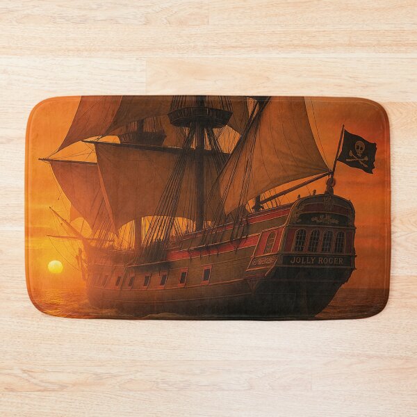 Item preview, Pirate ship Jolly Roger designed and sold by Mauswohn.