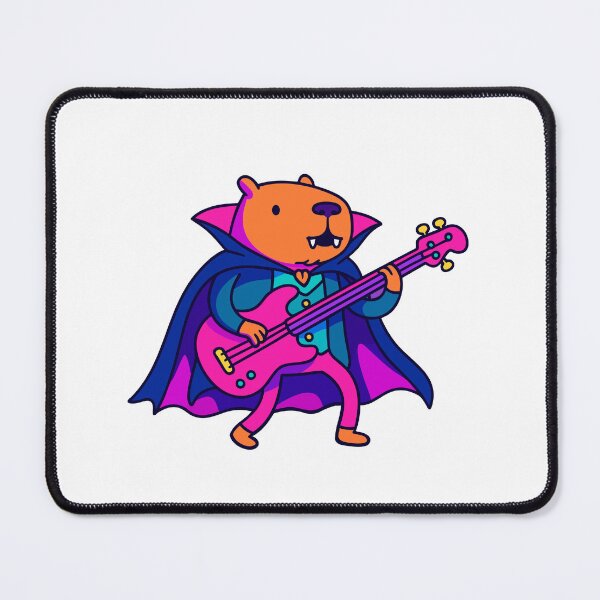 Item preview, Vampire Capybara Bass designed and sold by RHADMAS.