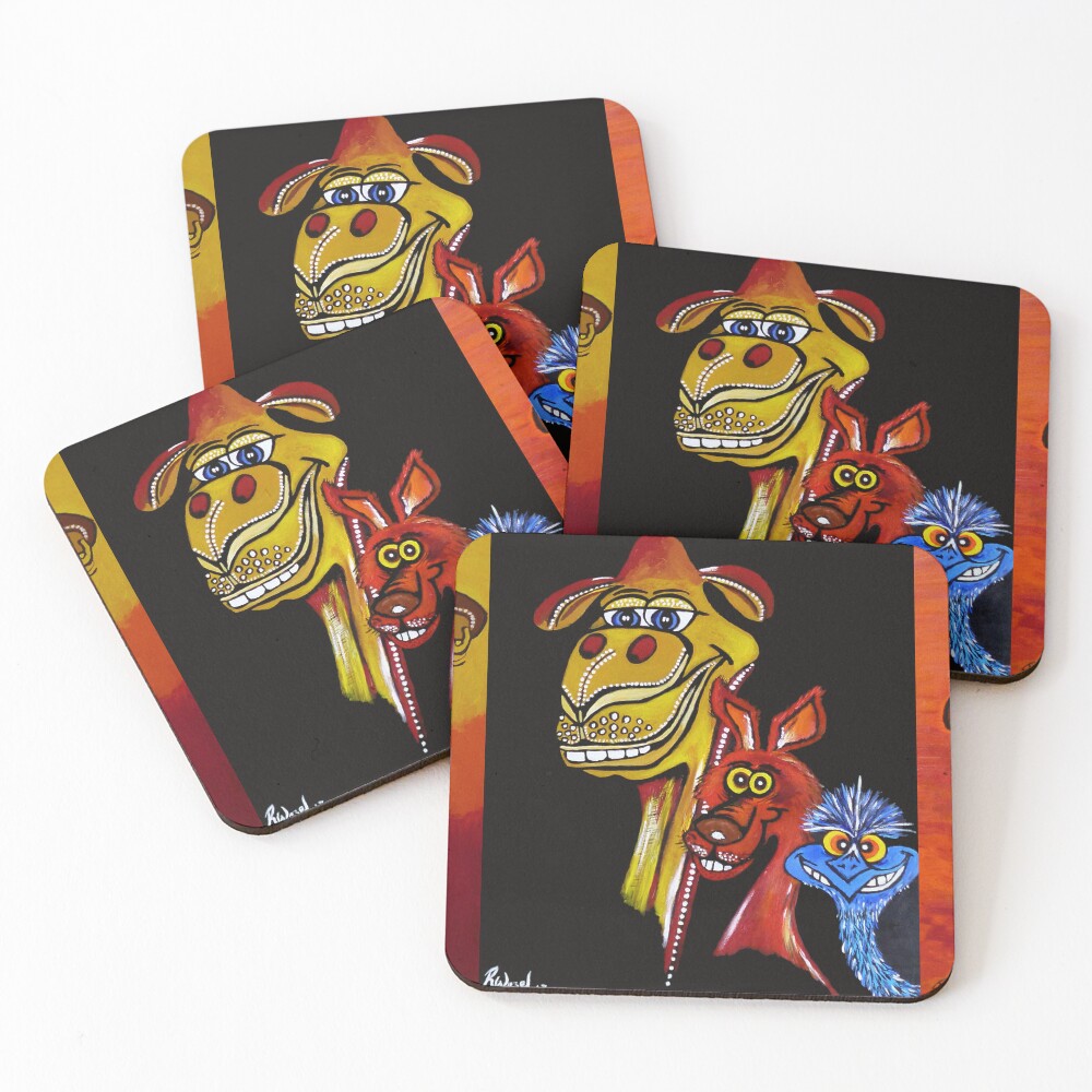 Item preview, Coasters (Set of 4) designed and sold by ROB51.