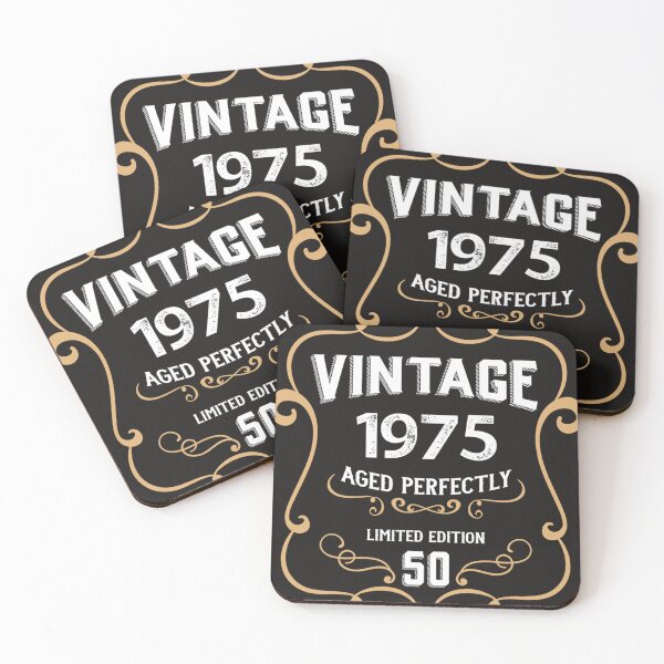 Item preview, 50Th Birthday 1975 Aged Perfectly Gift designed and sold by RobertAlmeid.