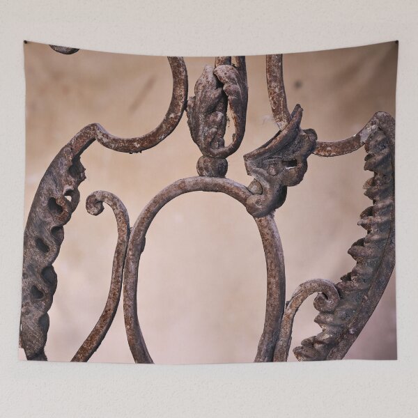 Item preview, Rusty Ornate Iron Railing – Holíč Castle designed and sold by RastislavS.