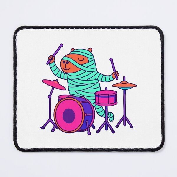 Item preview, Mummy Capybara Drummer designed and sold by RHADMAS.