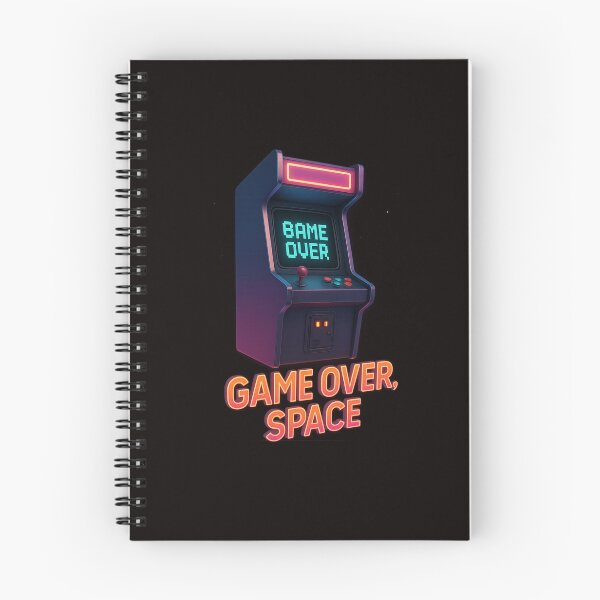 Item preview, Game Over, Space – Retro 3D Arcade Machine Design designed and sold by Tadeusz1.