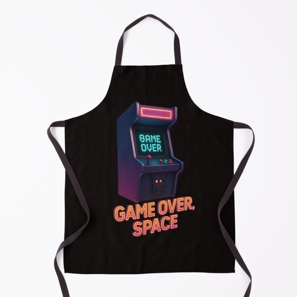 Item preview, Game Over, Space – Retro 3D Arcade Machine Design designed and sold by Tadeusz1.