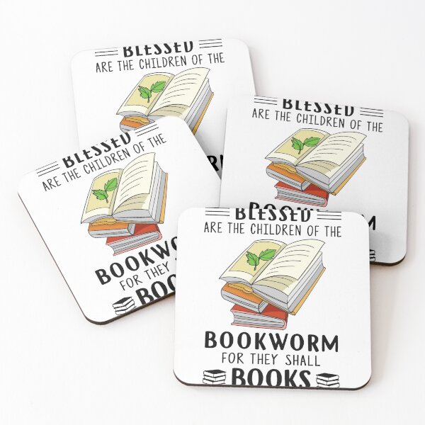 Item preview, Blessed Are The Children Of The Bookworm For They Shall Books designed and sold by palatablesold.
