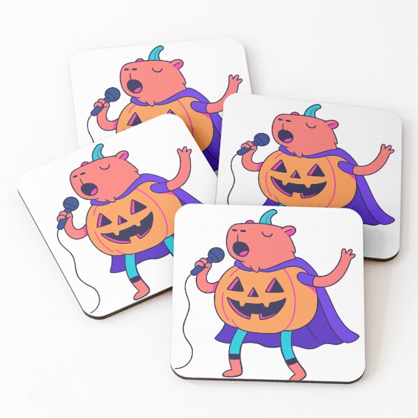 Item preview, Pumpking Capybara Singer designed and sold by RHADMAS.