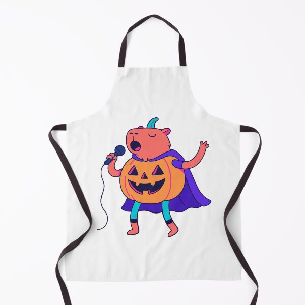 Item preview, Pumpking Capybara Singer designed and sold by RHADMAS.