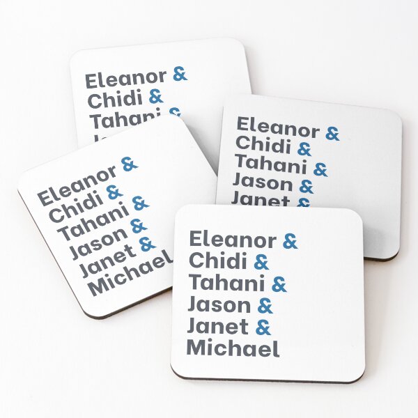 Item preview, The Good Place TV Show Character Icons Merch designed and sold by heyhuecreatives.