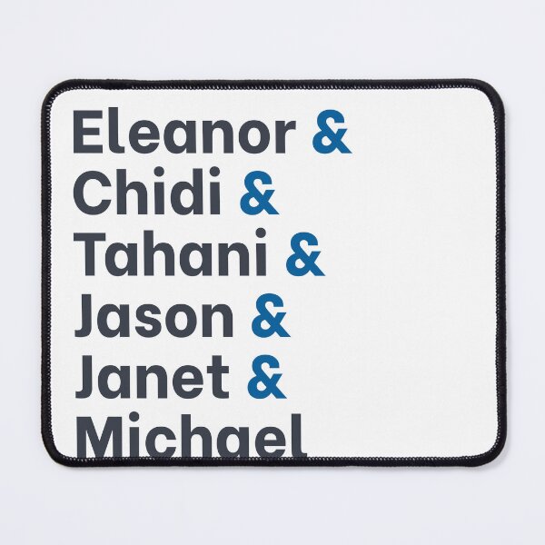 Item preview, The Good Place TV Show Character Icons Merch designed and sold by heyhuecreatives.