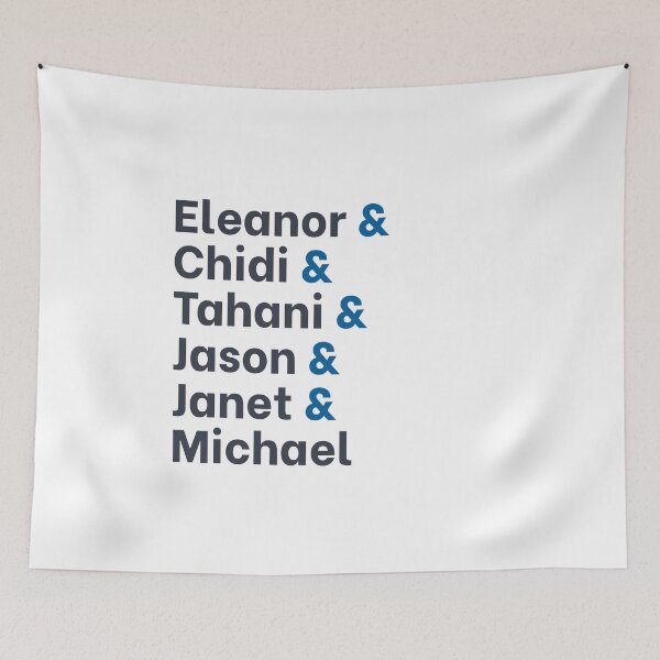 Item preview, The Good Place TV Show Character Icons Merch designed and sold by heyhuecreatives.