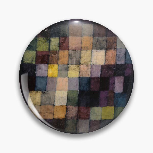 Item preview, Old Sound 1925 Paul Klee Bauhaus Abstract Painting - Geometric Color Theory Art designed and sold by Under-TheTable.
