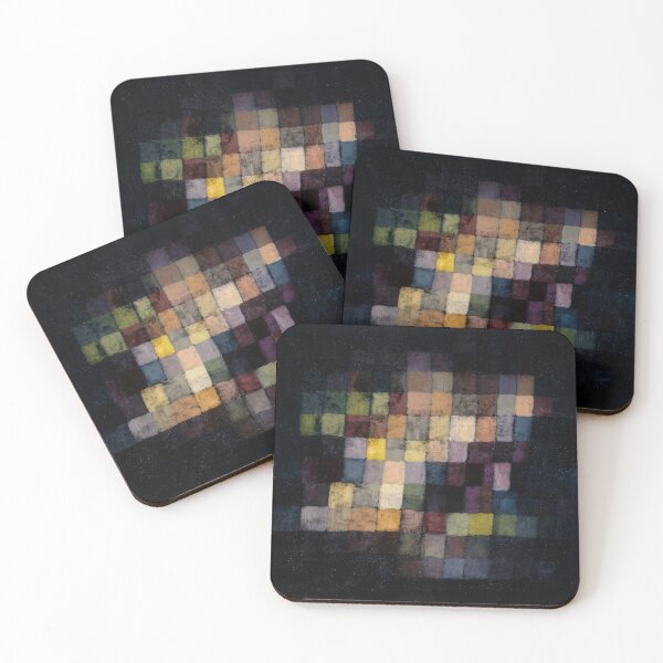 Item preview, Old Sound 1925 Paul Klee Bauhaus Abstract Painting - Geometric Color Theory Art designed and sold by Under-TheTable.