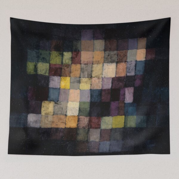 Item preview, Old Sound 1925 Paul Klee Bauhaus Abstract Painting - Geometric Color Theory Art designed and sold by Under-TheTable.
