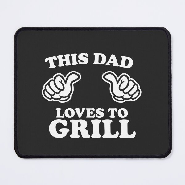Item preview, This Dad Loves To Grill designed and sold by shitpostee.